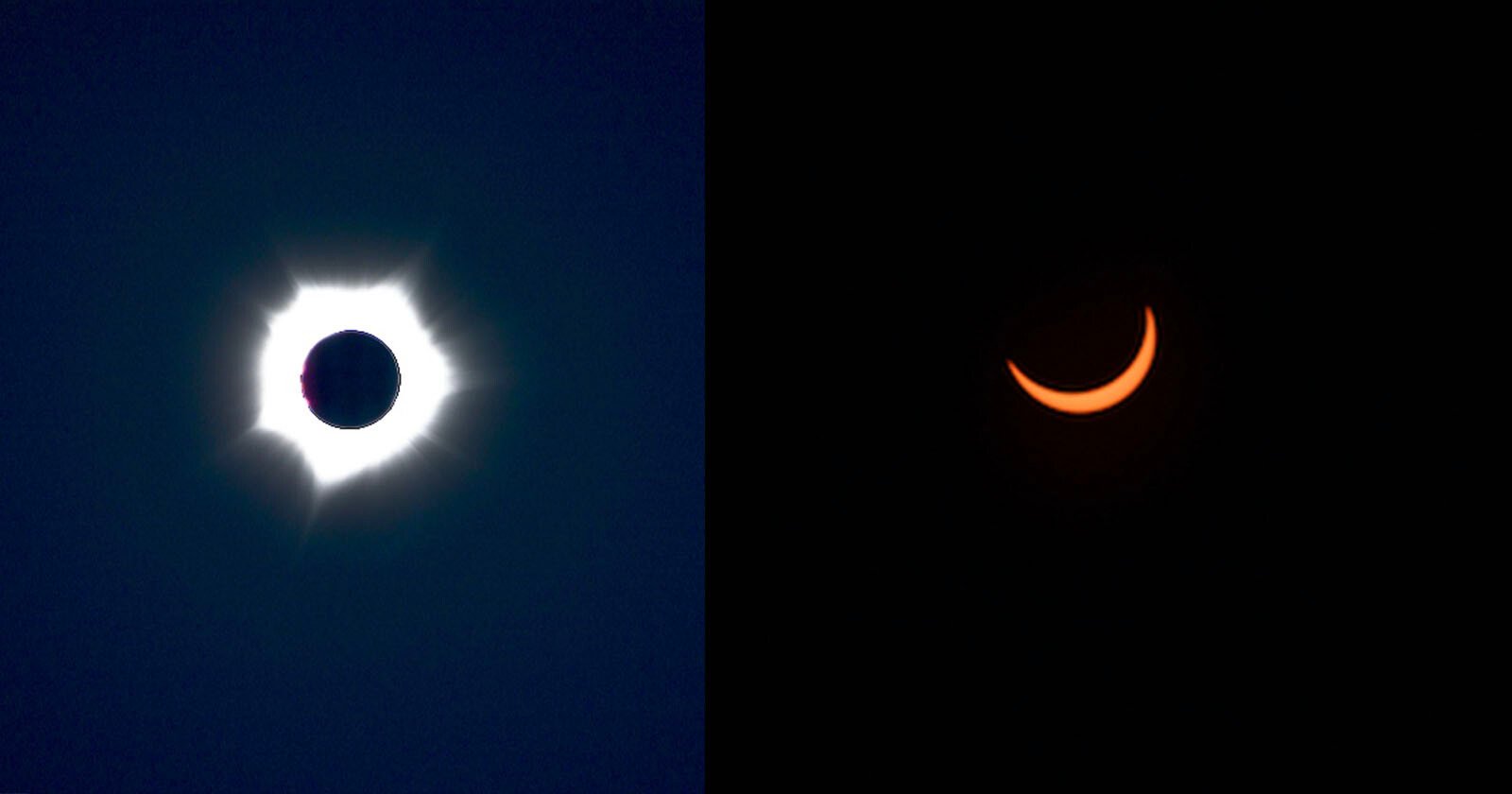 Photos of the Hybrid Solar Eclipse that will only Happen 7 Times this